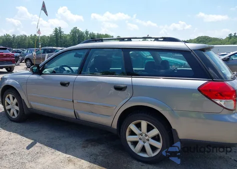 2008 Subaru Outback 2.5I/2.5I L.l. Bean Edition z USA, uszkodzony, nr VIN 4S4BP61C587345426